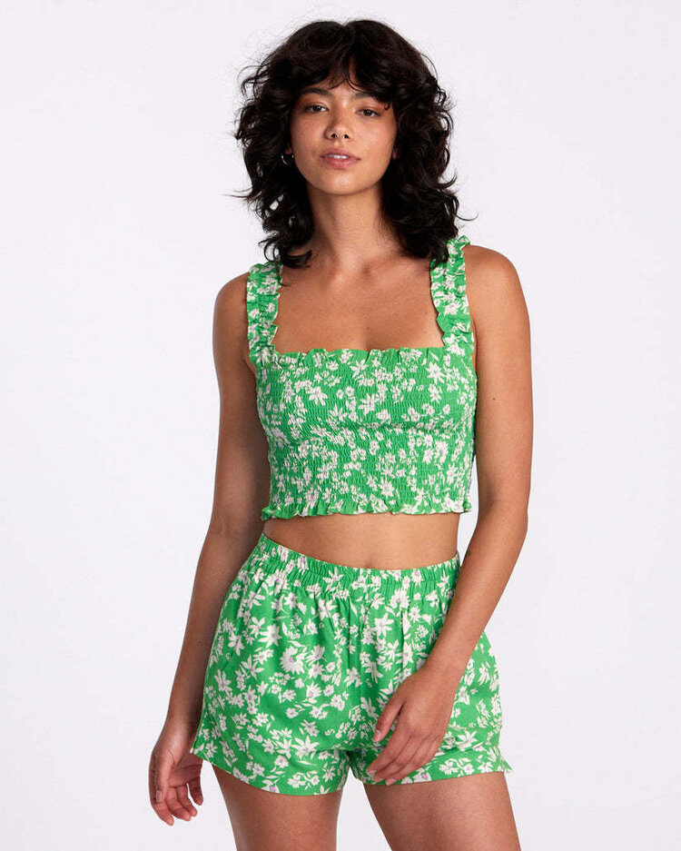 RVCA Rvca Terrace Tank (Womens) | Classic Green