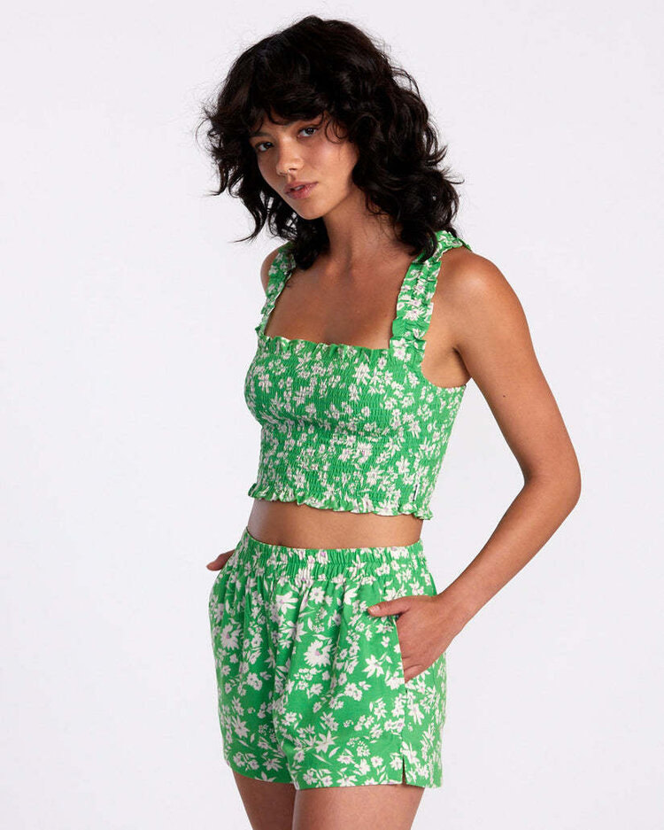 RVCA Rvca Terrace Tank (Womens) | Classic Green