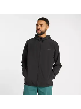 New Balance New Balance Woven Full-Zip Jacket (Mens) | Black