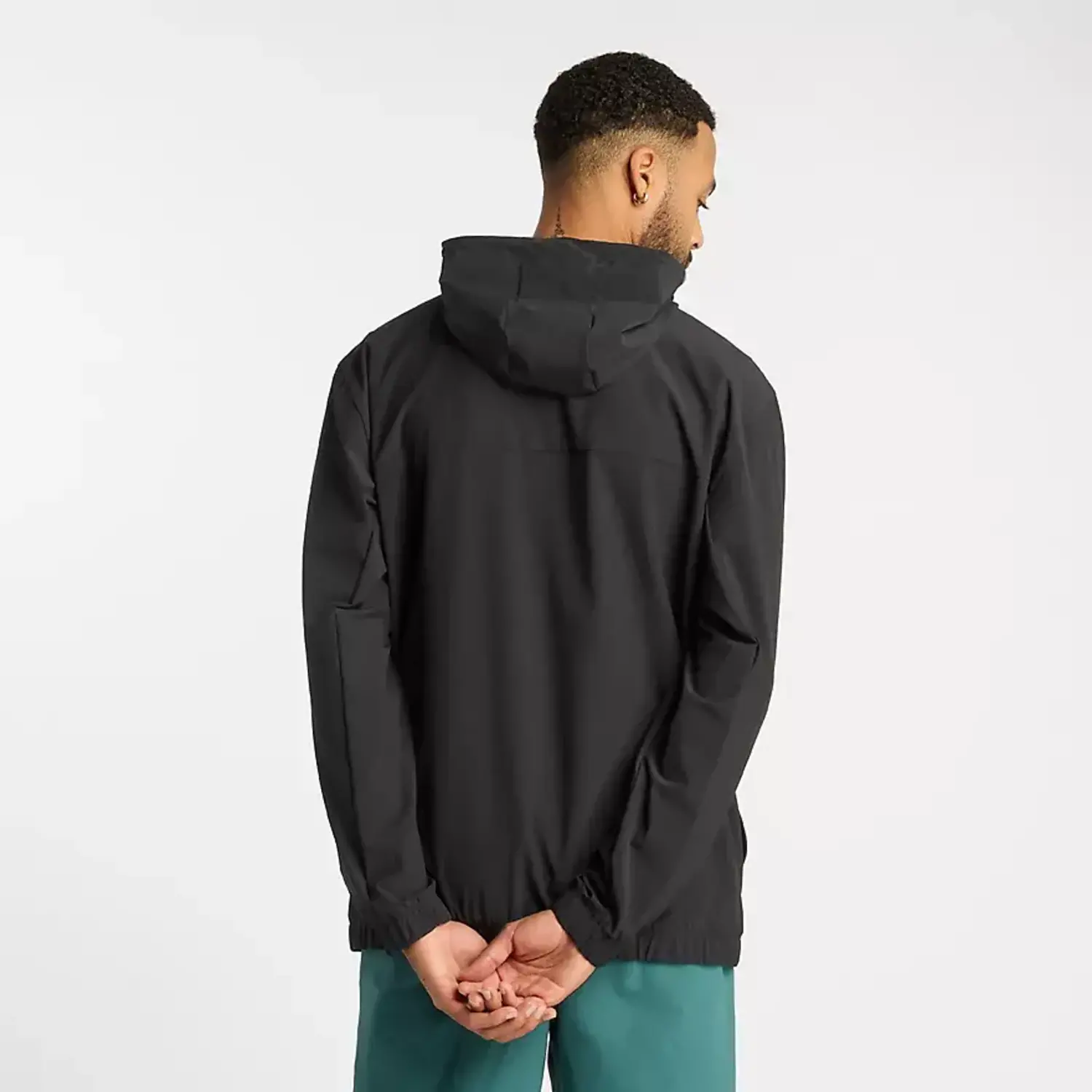 New Balance Woven Full-Zip Jacket (Mens) | Black - The Drop Rideshop