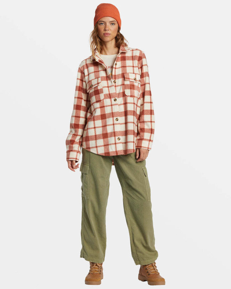 Billabong Billabong Forge Fleece (Womens) | Sweet Chocolate