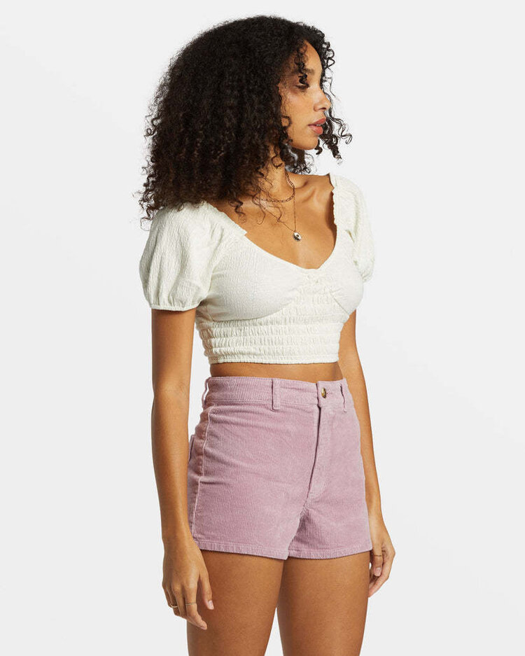 Billabong Billabong Free Fall Short Cord (Womens) | Lilac Fog