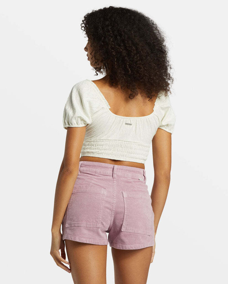 Billabong Billabong Free Fall Short Cord (Womens) | Lilac Fog
