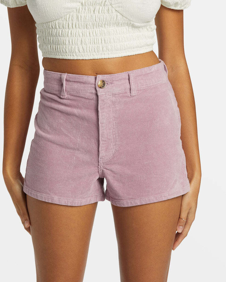 Billabong Billabong Free Fall Short Cord (Womens) | Lilac Fog