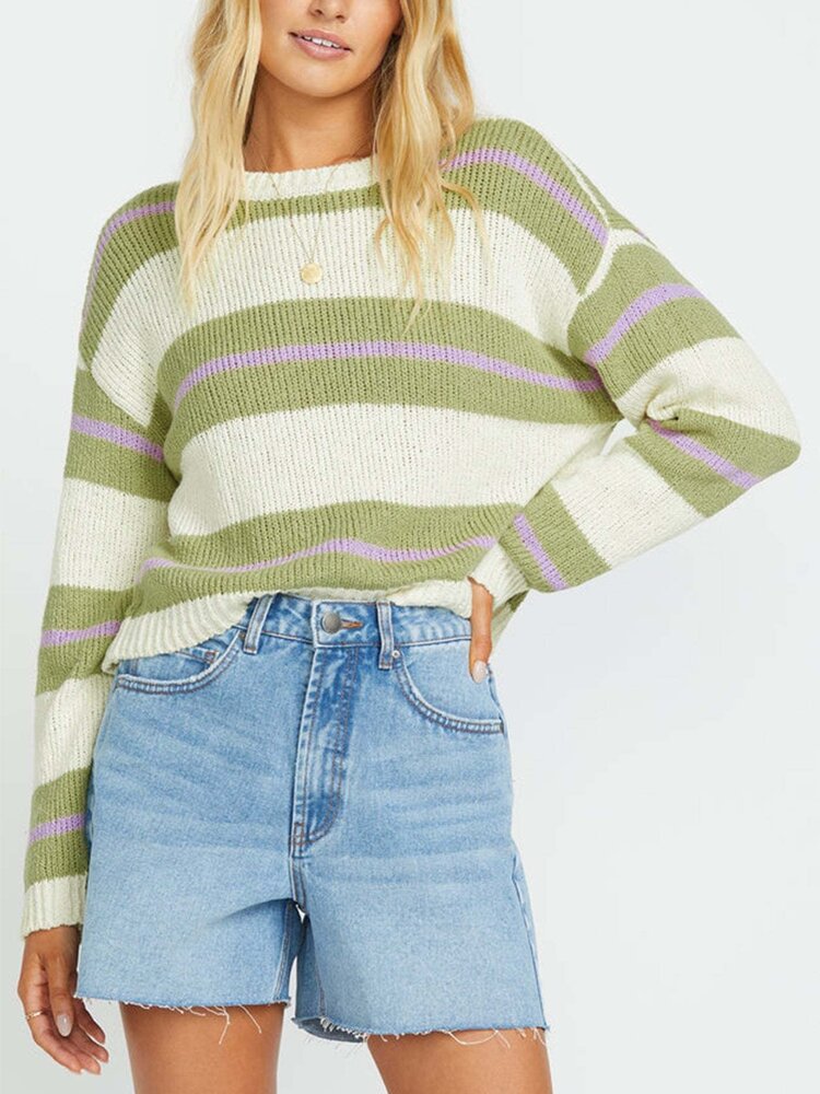 Billabong Billabong Make It Waves Swtr (Womens) | Avocado