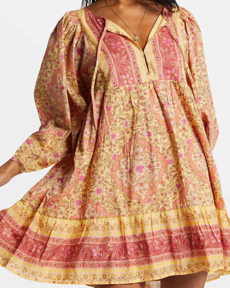 Billabong Billabong Ambers Dress (Womens) | Pale Yellow