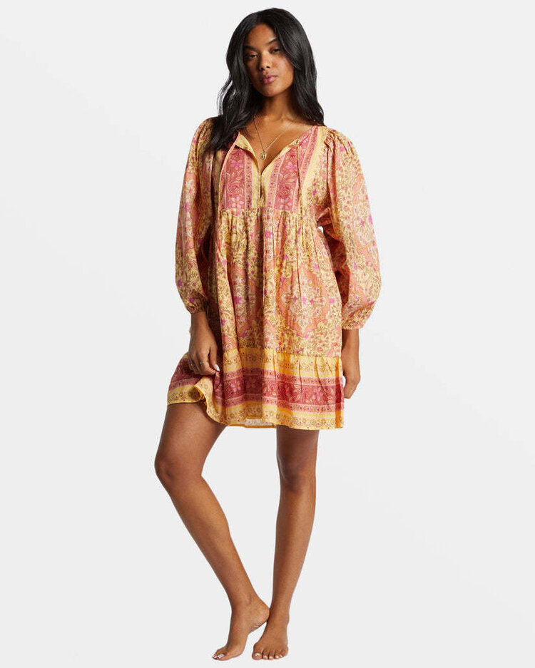 Billabong Billabong Ambers Dress (Womens) | Pale Yellow