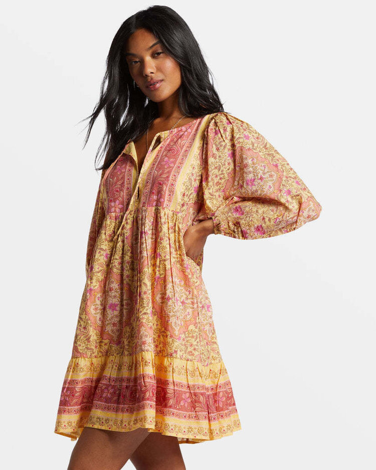 Billabong Billabong Ambers Dress (Womens) | Pale Yellow