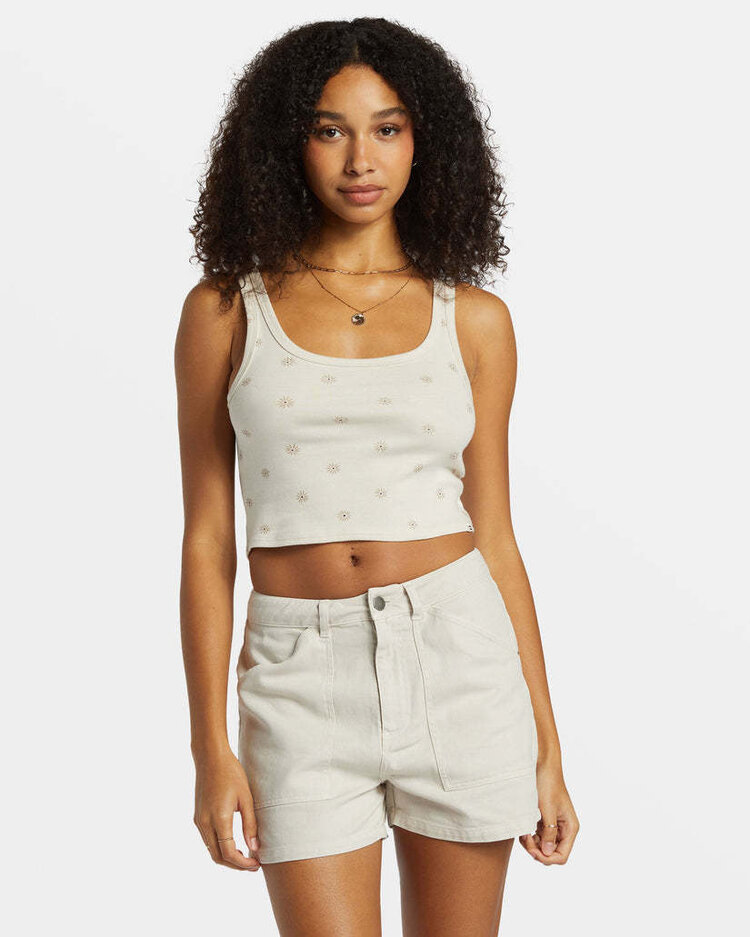 Billabong Billabong Sun Goddess Printed Tank (Womens) | Cobblestone