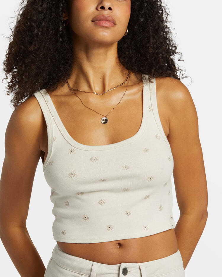 Billabong Billabong Sun Goddess Printed Tank (Womens) | Cobblestone