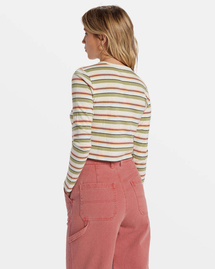 Billabong Billabong Tommy Stripe Ls (Womens) | Weeping Willow