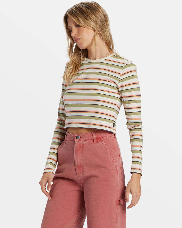 Billabong Billabong Tommy Stripe Ls (Womens) | Weeping Willow