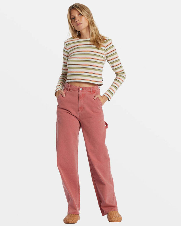 Billabong Billabong Tommy Stripe Ls (Womens) | Weeping Willow
