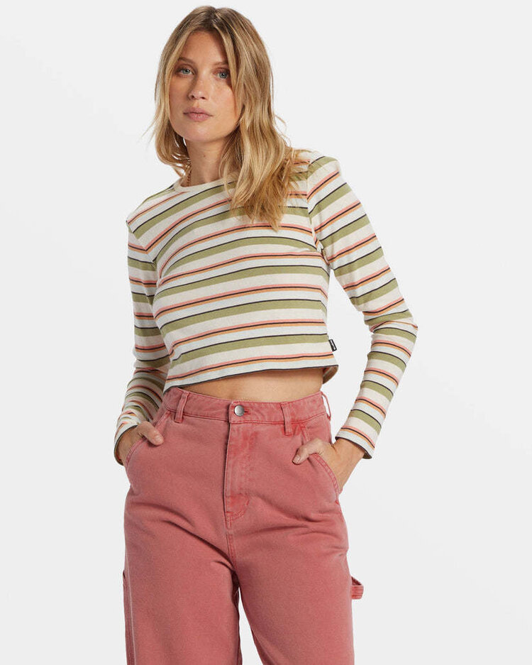 Billabong Billabong Tommy Stripe Ls (Womens) | Weeping Willow