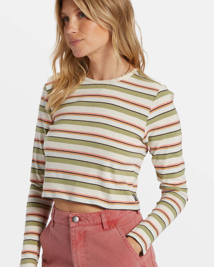 Billabong Billabong Tommy Stripe Ls (Womens) | Weeping Willow