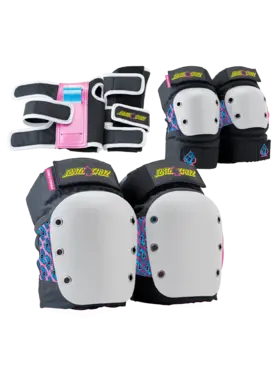 Pro Tec Pro Tec Jr. Street Pad Set- 3Pk | Santa Cruz