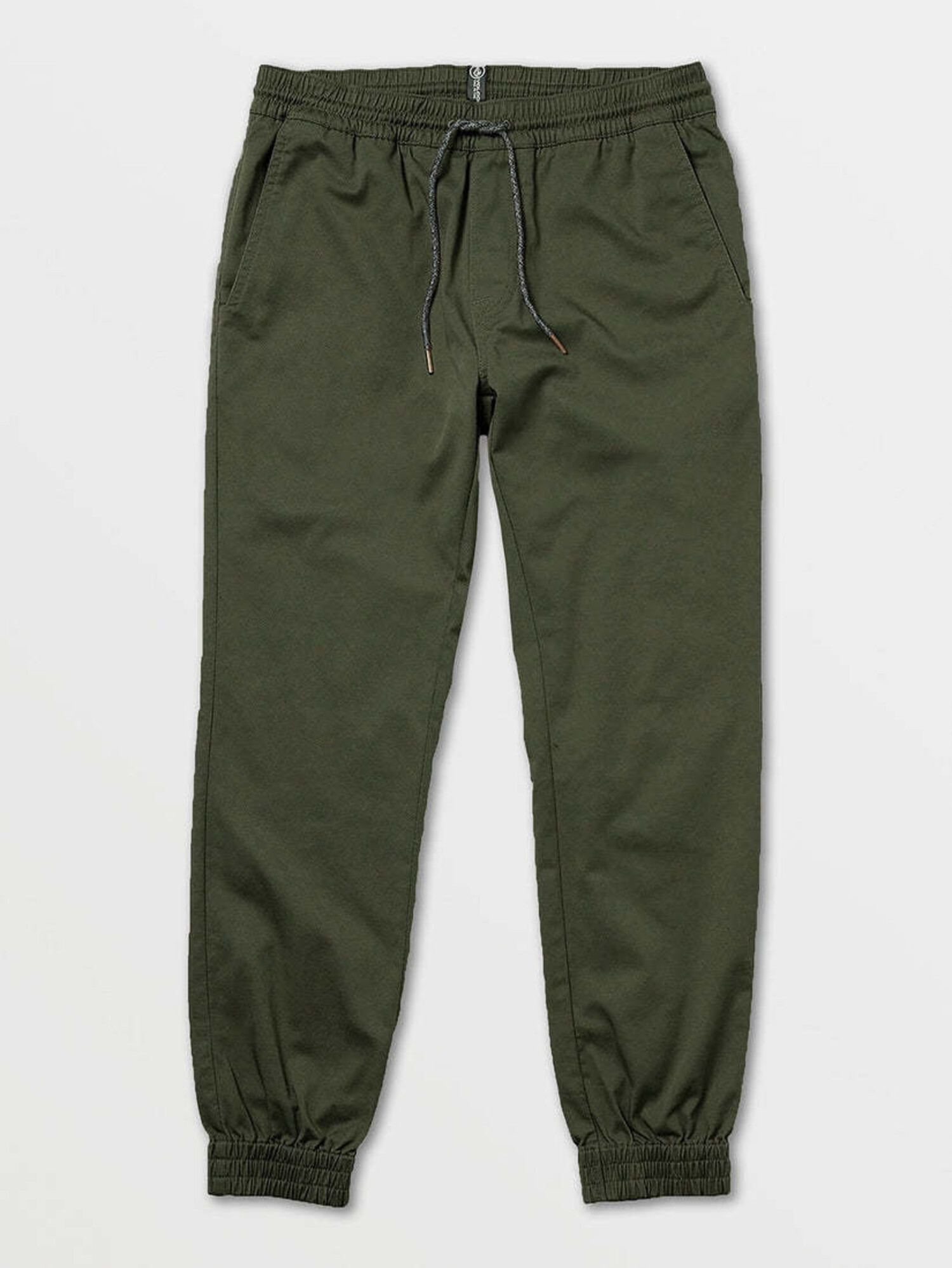 Volcom Mens Frickin Slim Jogger | Dark Green - The Drop Rideshop