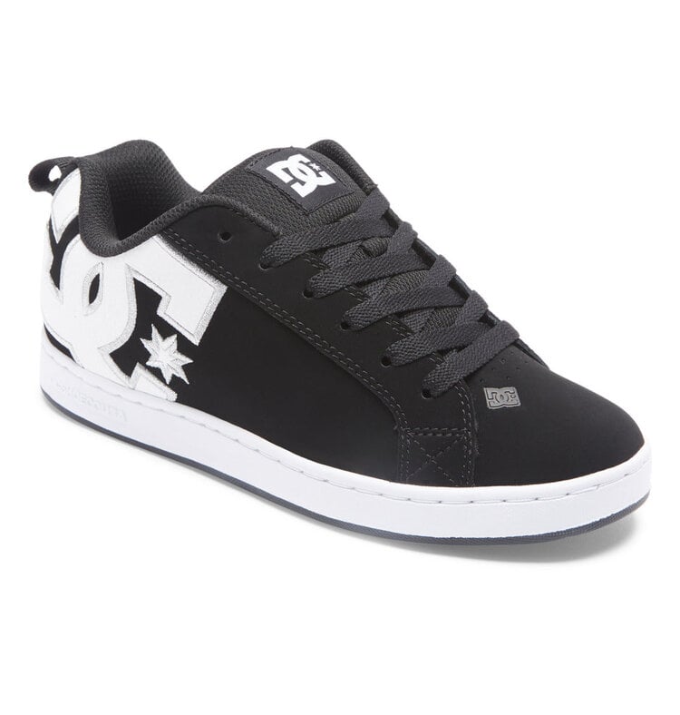 DC Dc Court Graffik (Womens) | Black/White Stencil