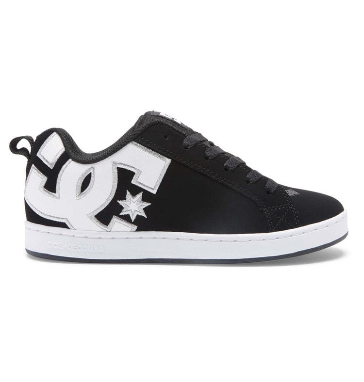 DC Dc Court Graffik (Womens) | Black/White Stencil