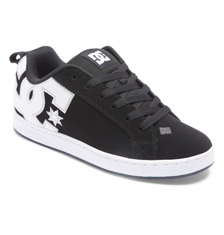 DC Dc Court Graffik (Womens) | Black/White Stencil