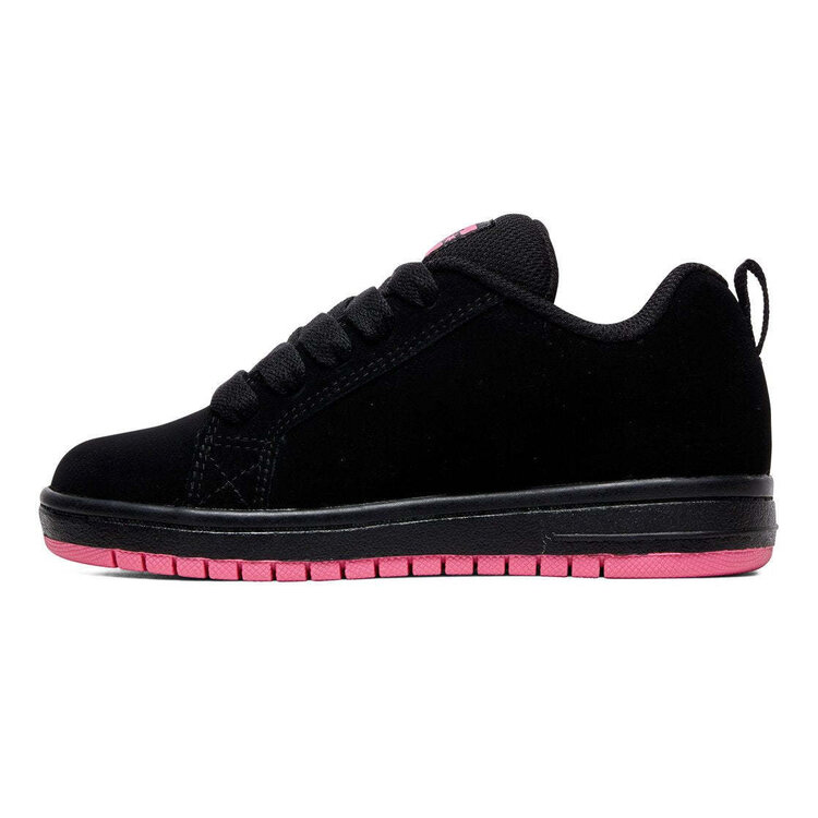 DC Dc Court Graffik (Youth) | Black/Pink