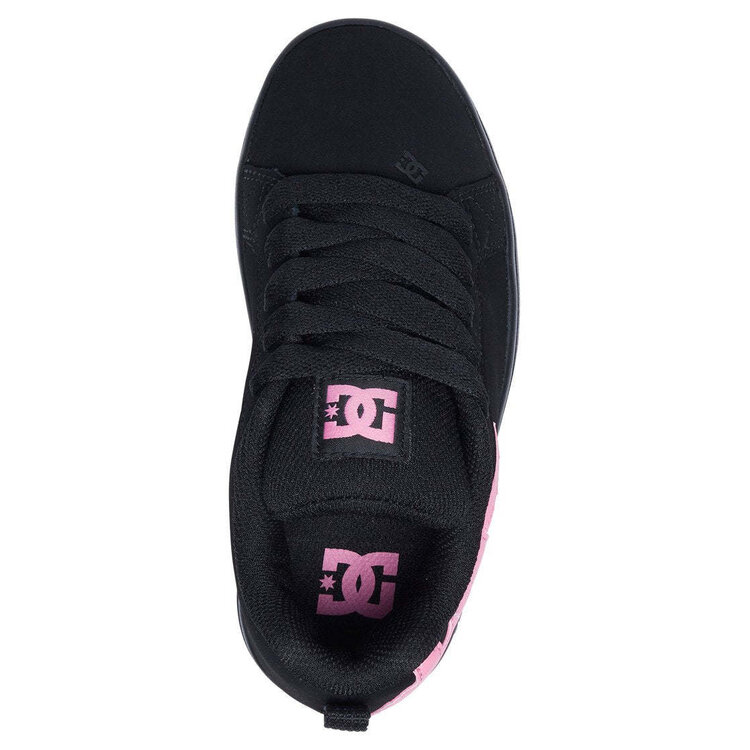DC Dc Court Graffik (Youth) | Black/Pink