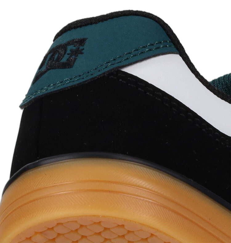 DC Dc Pure (Youth) | Black/White/Dark Green