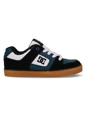 DC Dc Pure (Youth) | Black/White/Dark Green