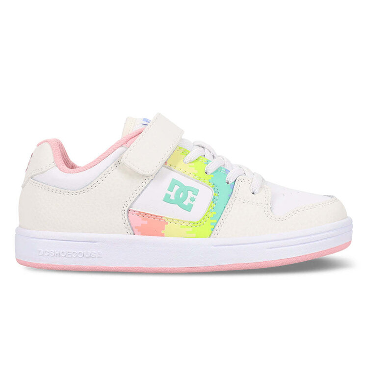 DC Dc Manteca 4 V (Youth) | White/Pink/Multi