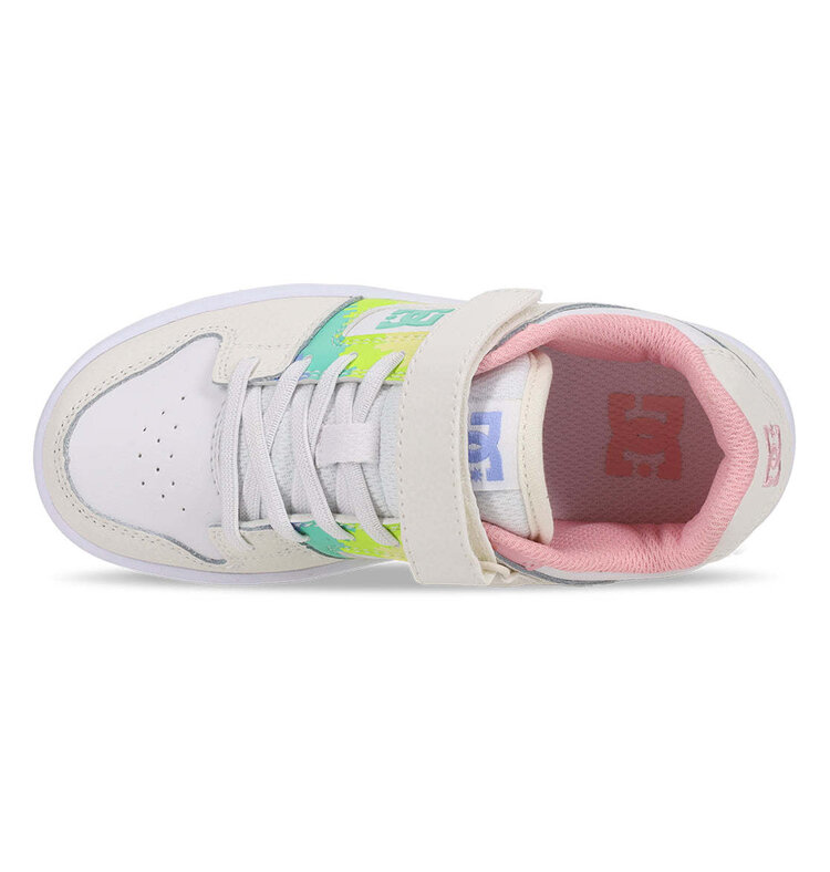 DC Dc Manteca 4 V (Youth) | White/Pink/Multi