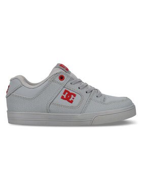 DC Dc Pure Elastic (Youth) | Grey/Grey/Red