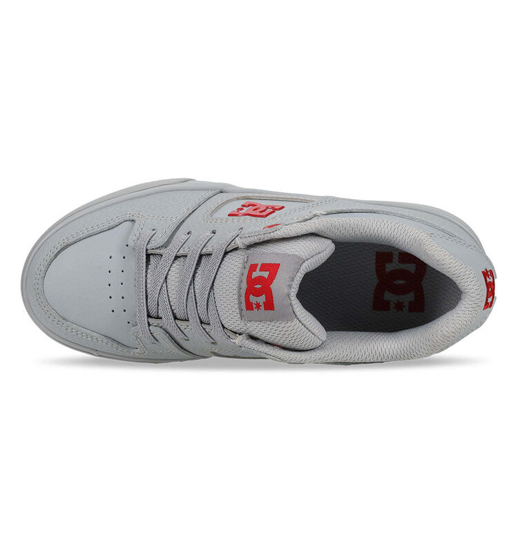 DC Dc Pure Elastic (Youth) | Grey/Grey/Red