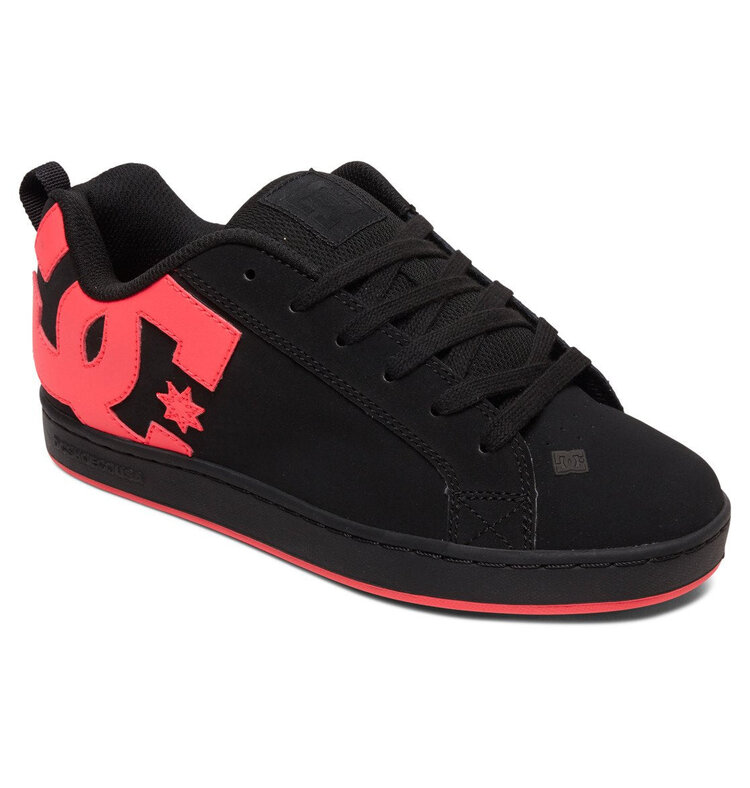 DC Dc Court Graffik (Womens) | Black/Hot Pink