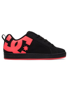 DC Dc Court Graffik (Womens) | Black/Hot Pink