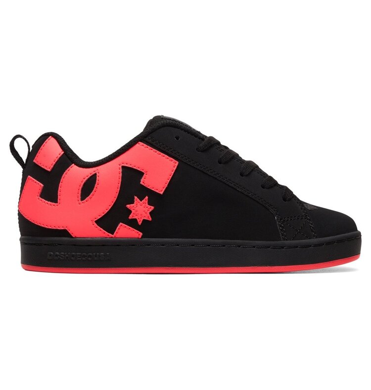 DC Dc Court Graffik (Womens) | Black/Hot Pink