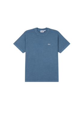 Obey Obey Lowercase Pigment Tee (Mens) | Coronet Blue