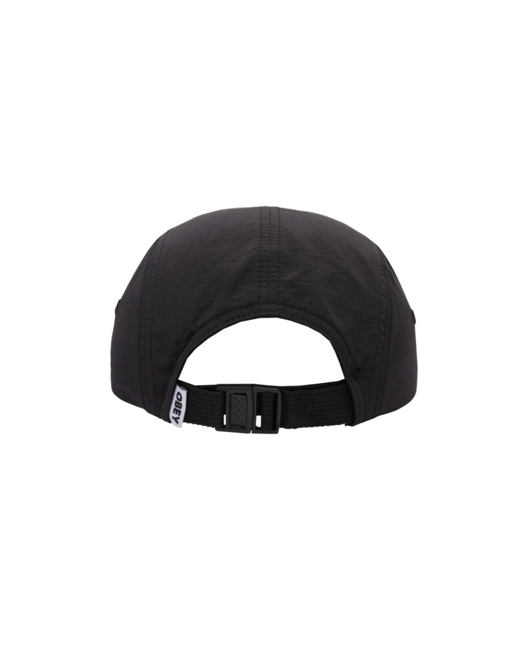 Obey Obey Bold Nylon Camp Cap (Mens) | Black