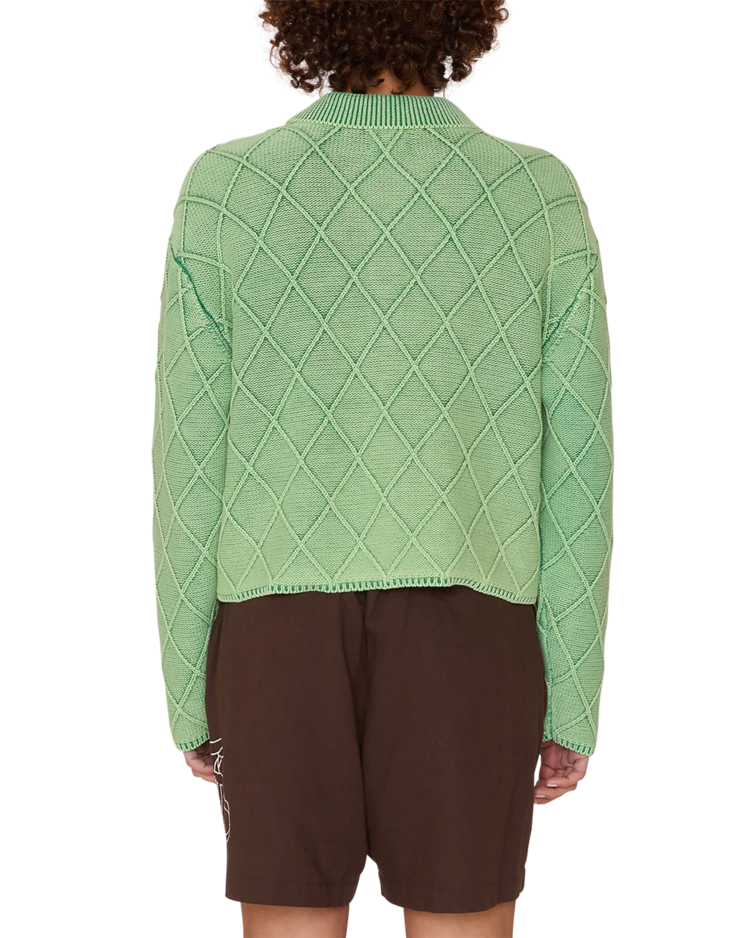 Obey Obey Sweet Marie Sweater (Womens) | Green