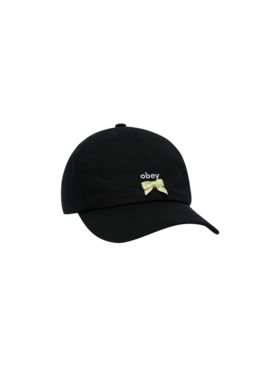 Obey Obey Loulou Strap Back Hat (Womens) | Black