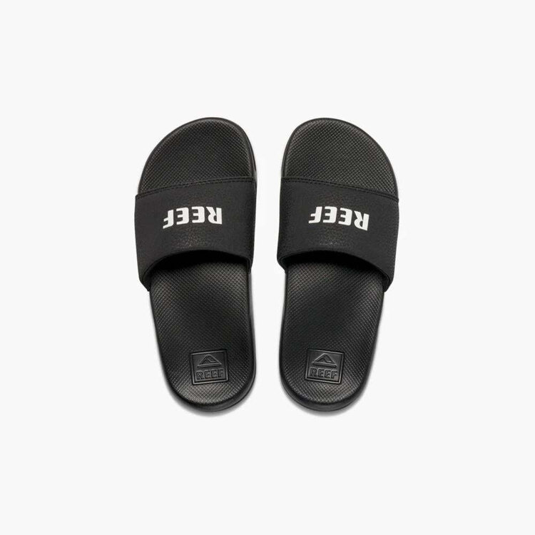 Reef Reef One Slide (Youth) | Black/White