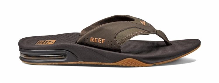 Reef Reef Fanning (Mens) | Brown/Gum
