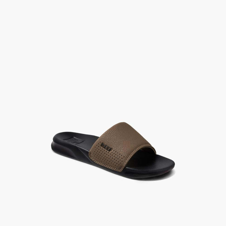 Reef Reef One Slide (Youth) | Black/Tan