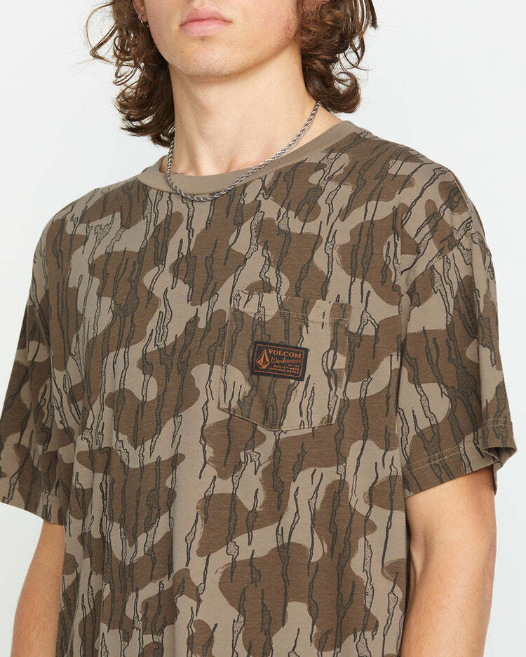 Volcom Volcom Volcognito Sst (Mens) | Brindle