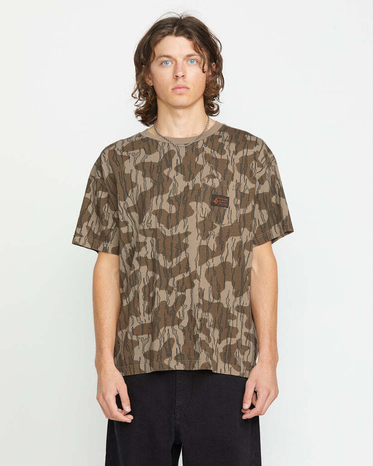 Volcom Volcom Volcognito Sst (Mens) | Brindle