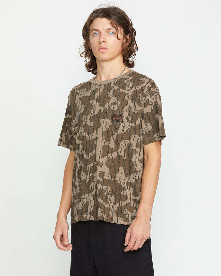 Volcom Volcom Volcognito Sst (Mens) | Brindle