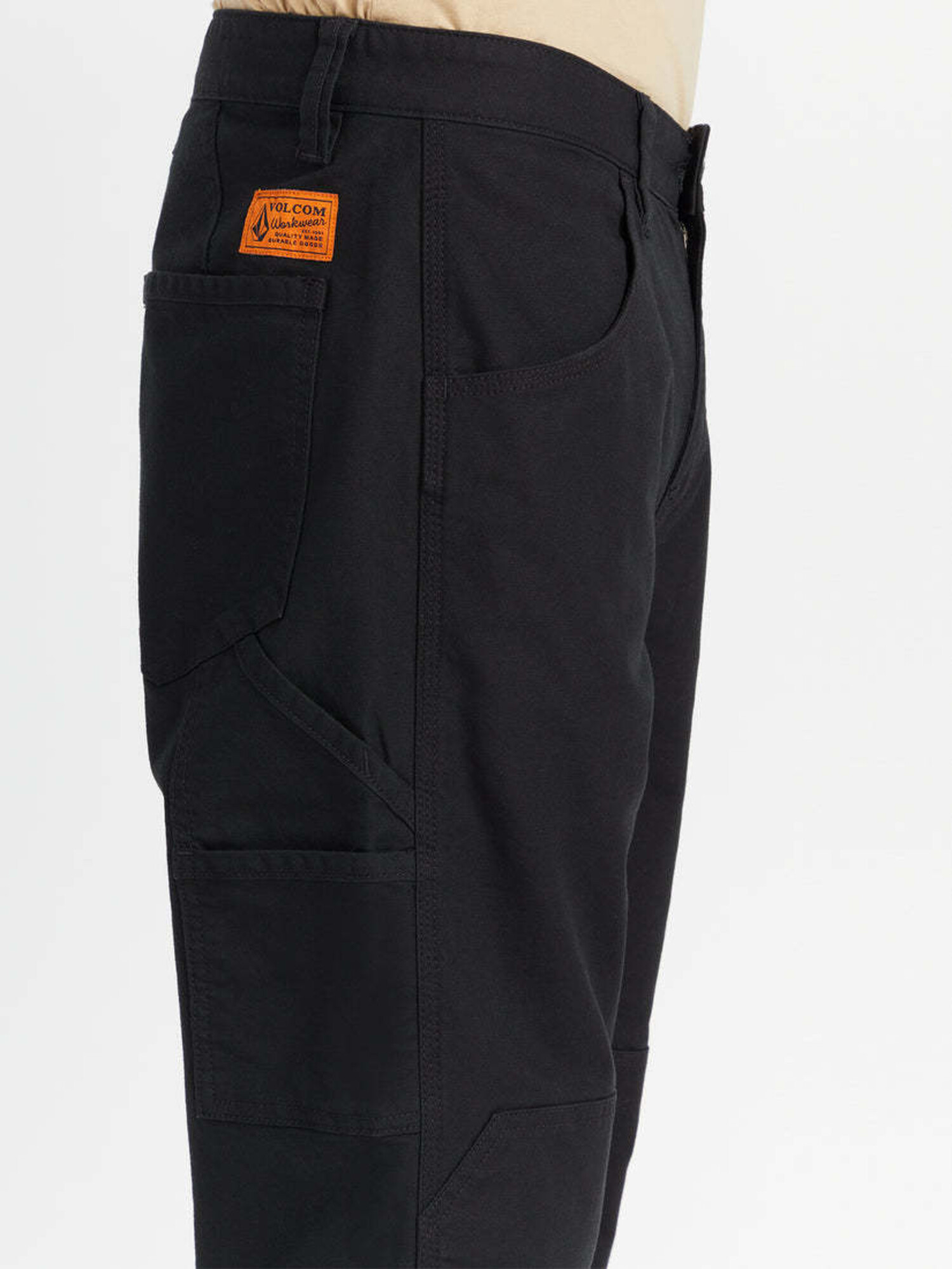 Volcom Caliper Ii Relaxed Work Pant (Mens) | Black - The Drop Rideshop