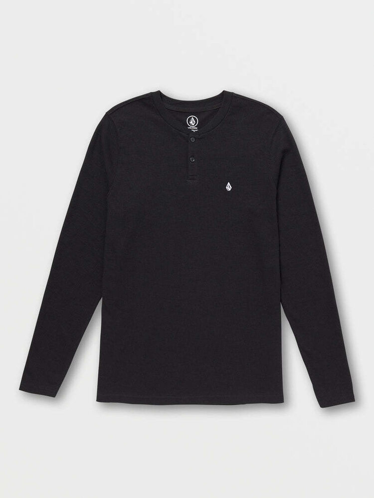 Volcom Volcom Russel Thermal Henley (Mens) | Black