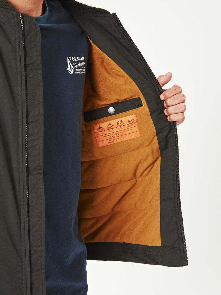 Volcom Volcom Volcom Workwear Jacket (Mens) | Black