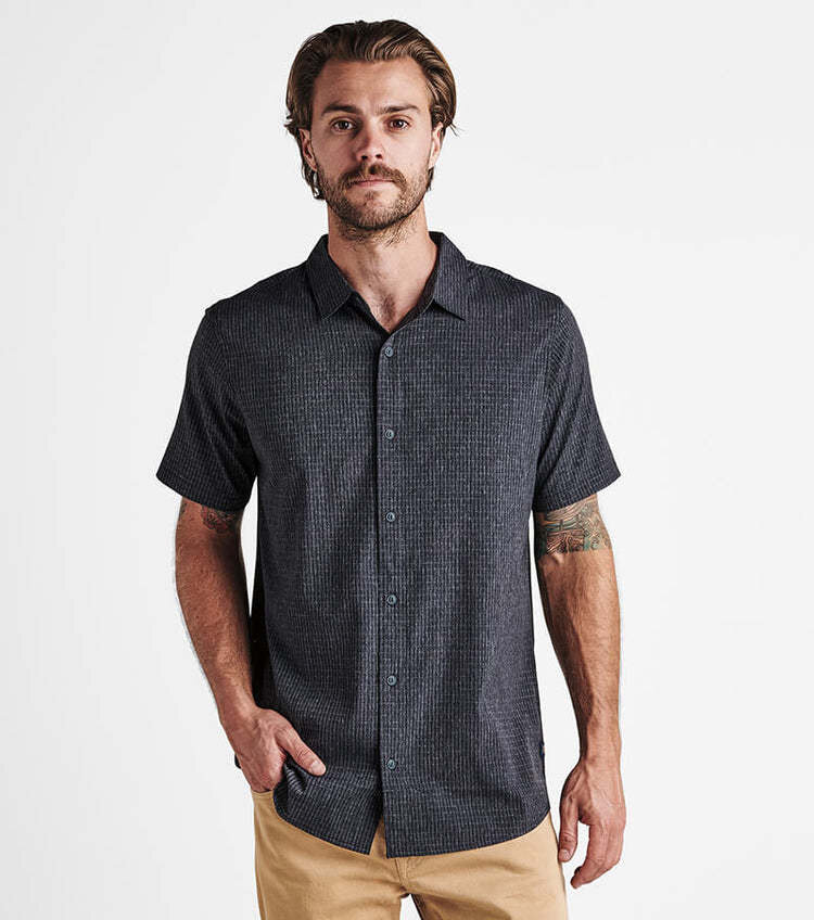 Roark Roark Bless Up Woven (Mens) | Black 2