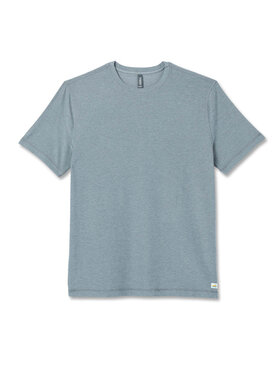 Vuori Vuori Strato Tech Tee (Mens) | Dusty Blue Heather